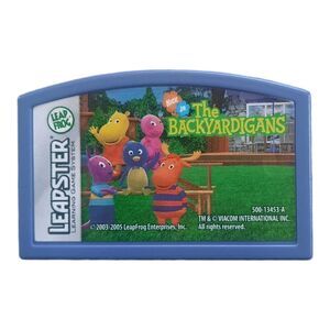 Leapster THE BACKYARDIGANS Game Cartridge Leap Frog